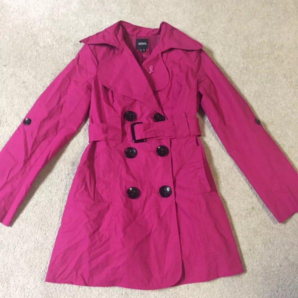 XOXO Trench Coat